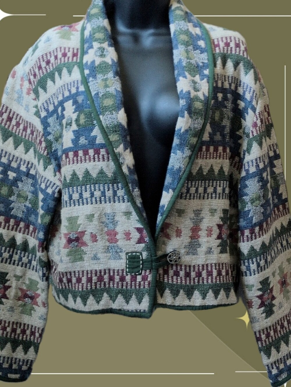 ✨ Vintage Southwestern 90s Flashback Jacket Size M
